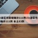 31省区市新增确诊111例/31省区市新增确诊111例 本土83例